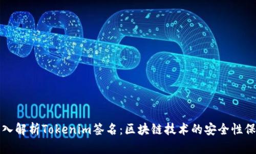 深入解析Tokenim签名：区块链技术的安全性保障