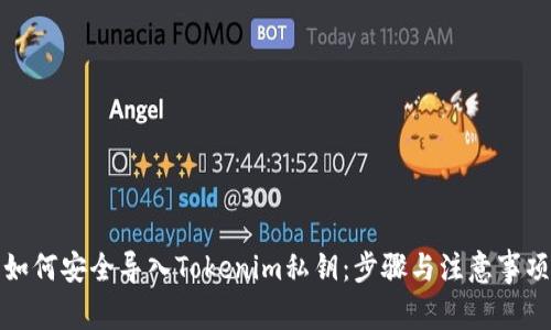 如何安全导入Tokenim私钥：步骤与注意事项